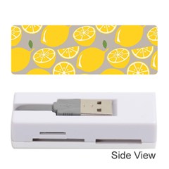 Lemon Pattern Memory Card Reader (stick) by artworkshop