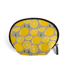 Lemon Pattern Accessory Pouch (small) by artworkshop