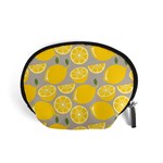 Lemon Pattern Accessory Pouch (Small) Front