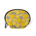 Lemon Pattern Accessory Pouch (Small) Back