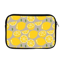 Lemon Pattern Apple Macbook Pro 17  Zipper Case by artworkshop