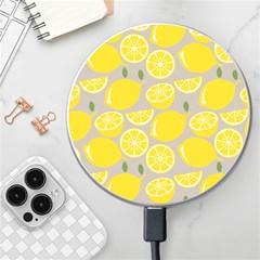 Lemon Pattern Wireless Charger by artworkshop