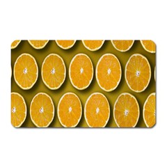 Oranges Slices  Pattern Magnet (rectangular) by artworkshop