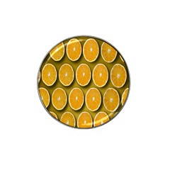 Oranges Slices  Pattern Hat Clip Ball Marker (10 Pack) by artworkshop