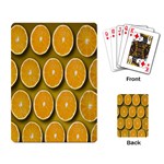 Oranges Slices  Pattern Playing Cards Single Design (Rectangle) Back