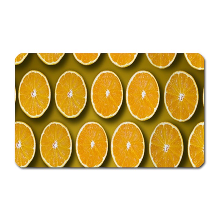 Oranges Slices  Pattern Magnet (Rectangular)