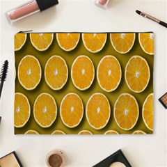 Oranges Slices  Pattern Cosmetic Bag (xl) by artworkshop