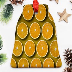 Oranges Slices  Pattern Ornament (bell) by artworkshop