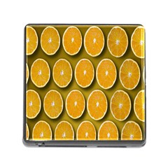 Oranges Slices  Pattern Memory Card Reader (square 5 Slot) by artworkshop