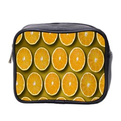 Oranges Slices  Pattern Mini Toiletries Bag (two Sides) by artworkshop