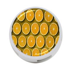 Oranges Slices  Pattern 4-port Usb Hub (two Sides) by artworkshop