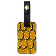 Oranges Slices  Pattern Luggage Tag (one Side) by artworkshop