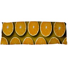 Oranges Slices  Pattern Body Pillow Case Dakimakura (two Sides) by artworkshop