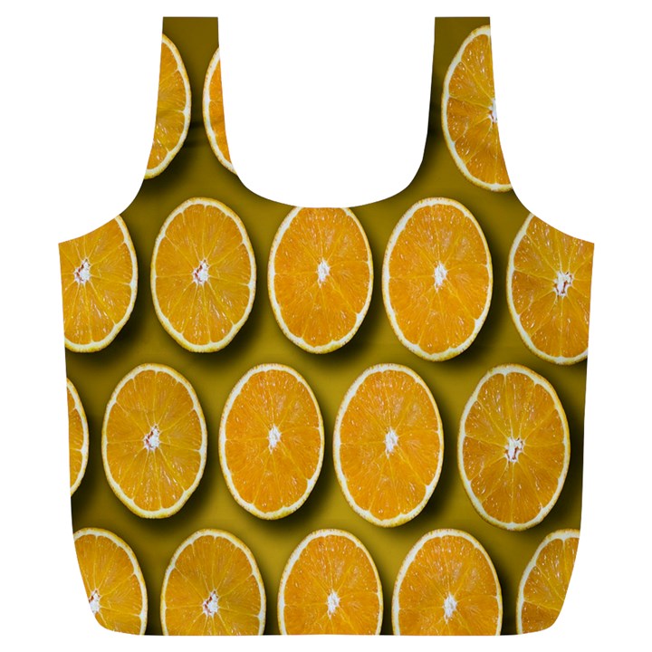 Oranges Slices  Pattern Full Print Recycle Bag (XL)