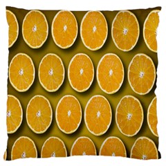 Oranges Slices  Pattern Standard Flano Cushion Case (two Sides) by artworkshop