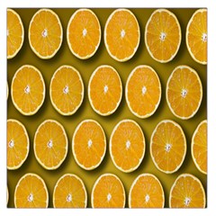 Oranges Slices  Pattern Square Satin Scarf (36  X 36 ) by artworkshop