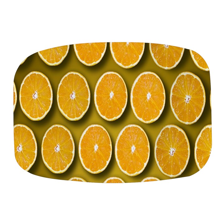 Oranges Slices  Pattern Mini Square Pill Box