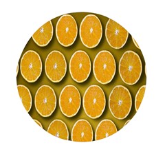 Oranges Slices  Pattern Mini Round Pill Box (pack Of 5) by artworkshop