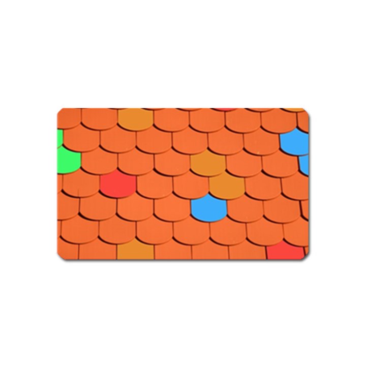 Phone Wallpaper Roof Roofing Tiles Roof Tiles Magnet (Name Card)