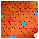 Phone Wallpaper Roof Roofing Tiles Roof Tiles Canvas 16  x 16  15.2 x15.41  Canvas - 1