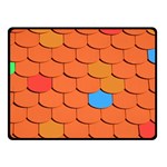 Phone Wallpaper Roof Roofing Tiles Roof Tiles Fleece Blanket (Small) 50 x40  Blanket Front