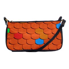 Phone Wallpaper Roof Roofing Tiles Roof Tiles Shoulder Clutch Bag