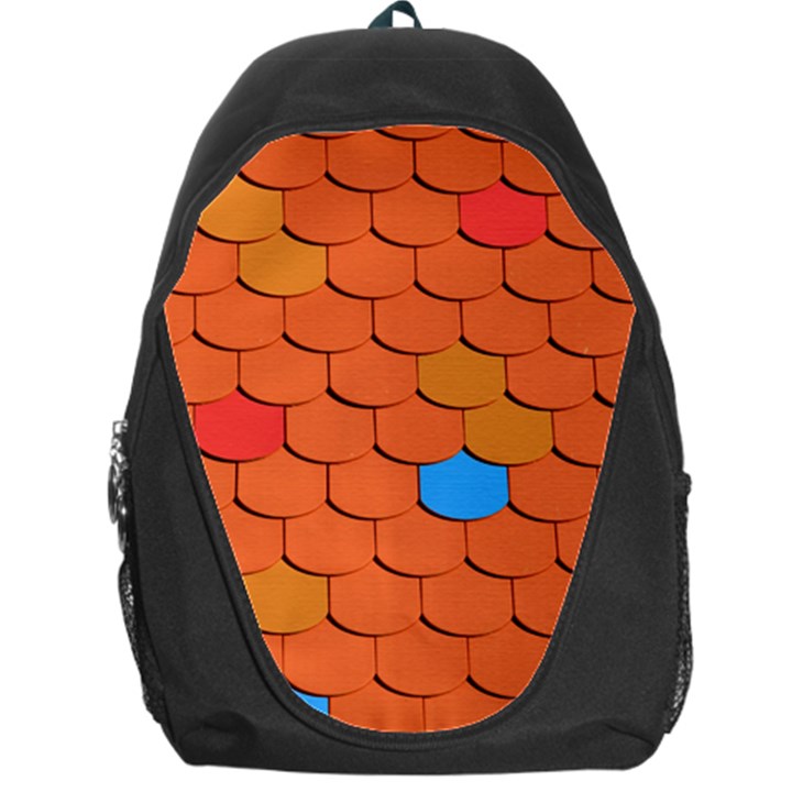 Phone Wallpaper Roof Roofing Tiles Roof Tiles Backpack Bag