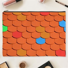 Phone Wallpaper Roof Roofing Tiles Roof Tiles Cosmetic Bag (xxxl) by artworkshop