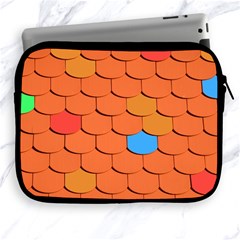 Phone Wallpaper Roof Roofing Tiles Roof Tiles Apple Ipad 2/3/4 Zipper Cases by artworkshop