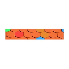 Phone Wallpaper Roof Roofing Tiles Roof Tiles Flano Scarf (mini) by artworkshop