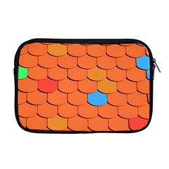 Phone Wallpaper Roof Roofing Tiles Roof Tiles Apple Macbook Pro 17  Zipper Case by artworkshop