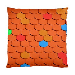 Phone Wallpaper Roof Roofing Tiles Roof Tiles Standard Cushion Case (two Sides) by artworkshop