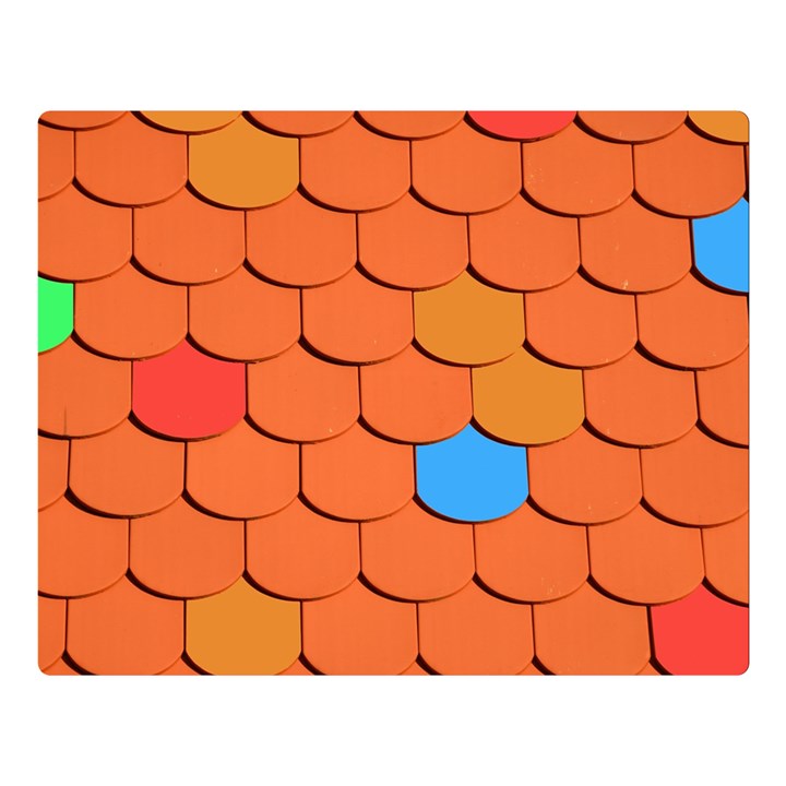 Phone Wallpaper Roof Roofing Tiles Roof Tiles Double Sided Flano Blanket (Large) 