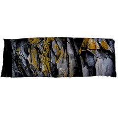 Rock Wall Crevices Geology Pattern Shapes Texture Body Pillow Case (dakimakura) by artworkshop