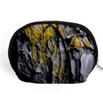 Rock Wall Crevices Geology Pattern Shapes Texture Accessory Pouch (Medium) Front