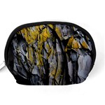 Rock Wall Crevices Geology Pattern Shapes Texture Accessory Pouch (Medium) Back