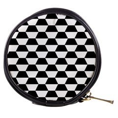 Hexagons Mini Makeup Bag by nate14shop