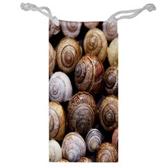 Snail Shells Pattern Arianta Arbustorum Jewelry Bag