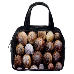 Snail Shells Pattern Arianta Arbustorum Classic Handbag (one Side)