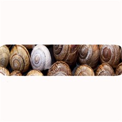 Snail Shells Pattern Arianta Arbustorum Large Bar Mats by artworkshop