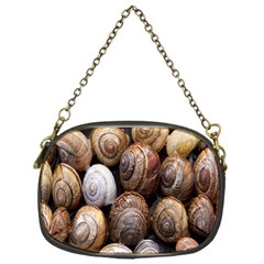 Snail Shells Pattern Arianta Arbustorum Chain Purse (one Side) by artworkshop