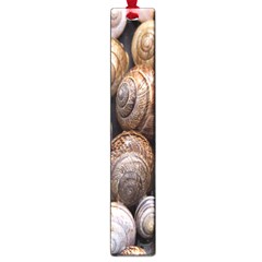 Snail Shells Pattern Arianta Arbustorum Large Book Marks by artworkshop