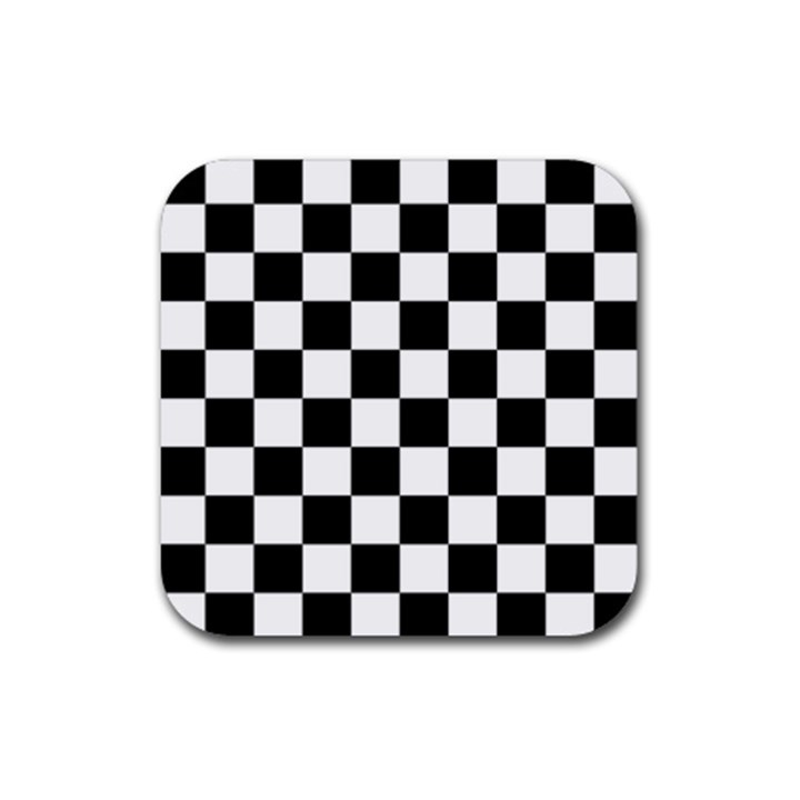 Pattern-box Box Rubber Coaster (Square)