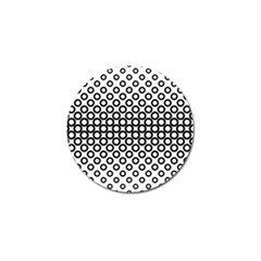 Pattern-gry Golf Ball Marker by nate14shop