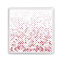 Pattern-polkadots Memory Card Reader (square)