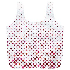 Pattern-polkadots Full Print Recycle Bag (xl) by nate14shop