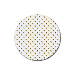 Polka 01 Rubber Coaster (round) by nate14shop