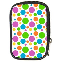 Polka-dot-callor Compact Camera Leather Case