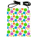 Polka-dot-callor Shoulder Sling Bag Front