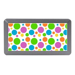 Polka-dot-callor Memory Card Reader (mini) by nate14shop